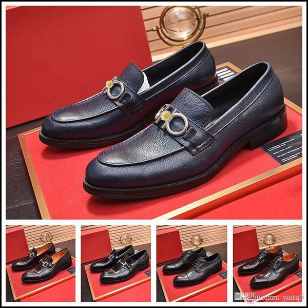 

mi brand mens pointed toe luxury dress wedding shoes famous tassel footwear male formal flats fashion oxfords shoes brogue shoes 33, Black
