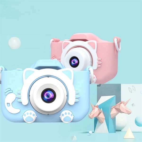

x5s children's camera toy cute camera rechargeable digital camera mini screen baby toy educational toys outdoor baby 201224