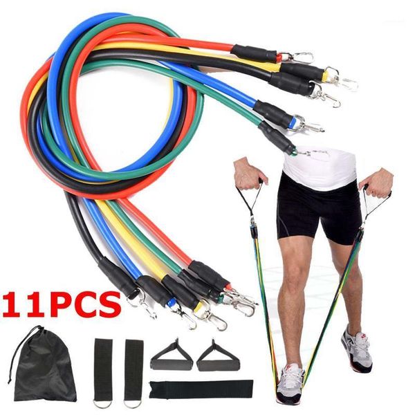 

indoor 11 piece resistance bands set bandas elasticas fitness elastico para ginastica pull rope training gum exercise accesorios1
