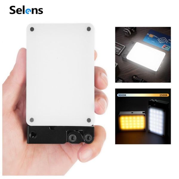 

selens al-pro pocket led light 2500k-9000k magnetic video lighting