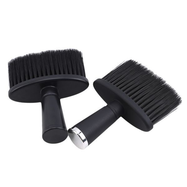 

professional soft black neck face duster brushes barber hair clean hairbrush beard brush salon cutting hairdressing styling tool