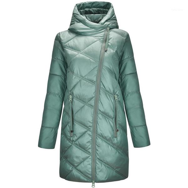 

women's winter warm hooded parka jacket coat thickened cotton padded overcoat jackets and coats1, Black