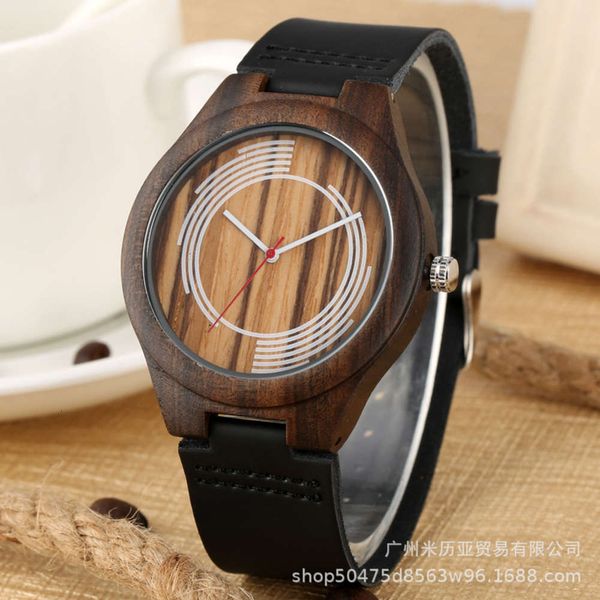 

literal new fashion stripe casual spiral men's quartz watch, Slivery;brown
