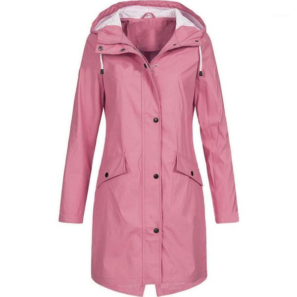 

outdoor jackets&hoodies ladies hiking long jacket water-resistant spring autumn coat windproof camping windbreaker plus size5xl jackets1, Blue;black