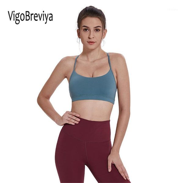 

gym clothing vigobreviya high impact push up sports bra women seamless yoga active sport female paded fitness workout sportswear vest1, White;black