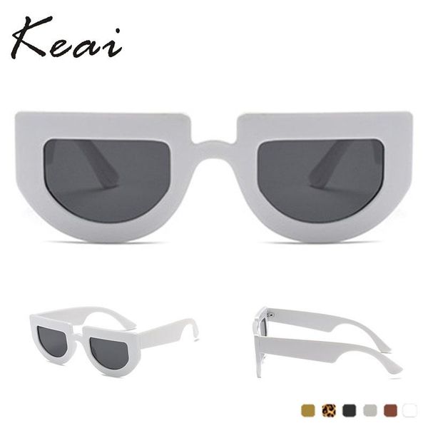 

sunglasses 2021 fashion cat eye men square glasses for women retro sun vintage gafas oculos, White;black