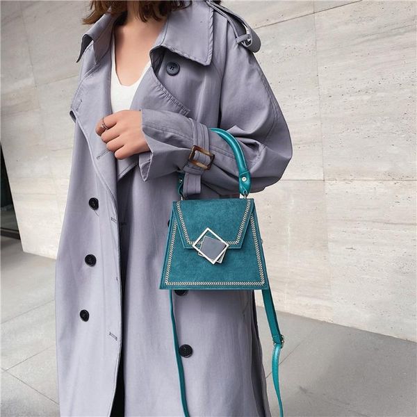 

ocardian сумки 2020 мода сумка женщин ретро серпантин crossbody сумки одного плеча ручки застежка площади пакет о23