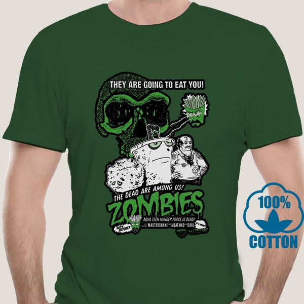 

3704a aqua teen hunger force zombies взрослых футболка street wear fashion tee shirt спорта толстовка с капюшоном толстовка