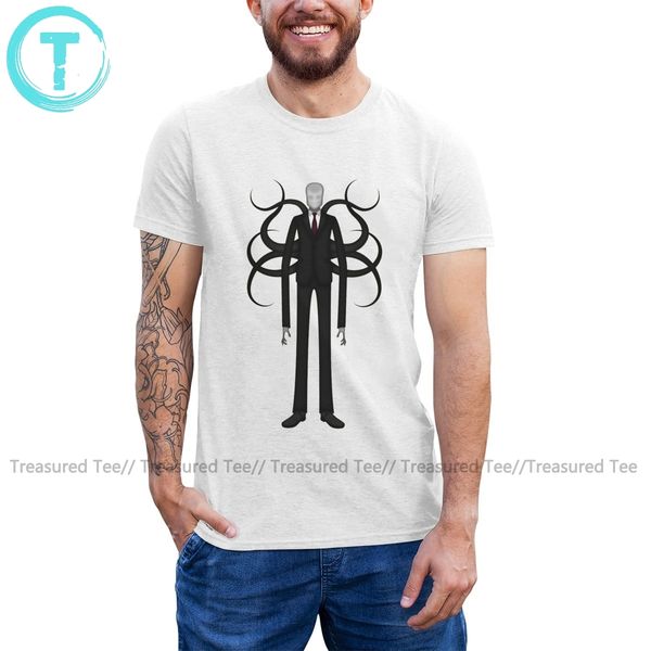 

slenderman slenderman print cotton oversized man fashion awesome short sleeve hoodie designers t shirts sweatshirt