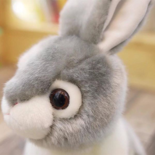 

1pc 20cm simulation kawaii rabbit plush toys stuffed cute animal toys for kids children birthday christmas gift doll car decor wmtstd
