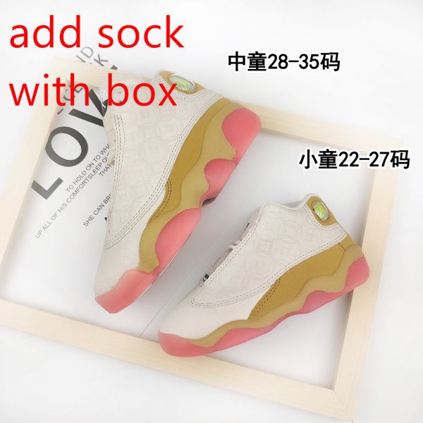 

with box new 13s kids girls starfish black hyper royal lucky green aurora childrens basketball shoes 13 chicago playground reverse sneakers