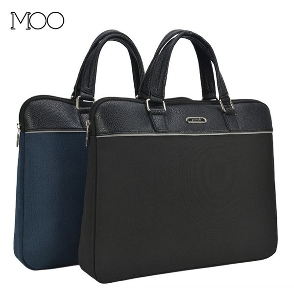 

large-capacity waterproof portable man document storage bag oxford conference office business computer men's briefcase