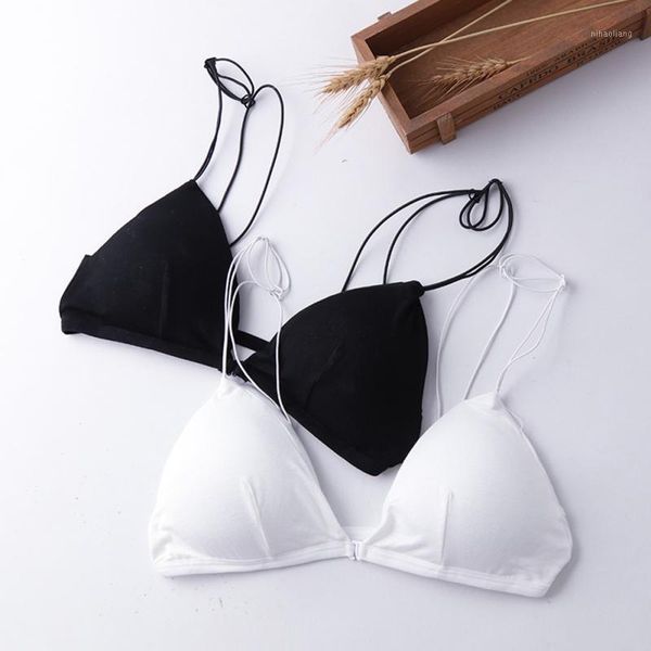 

bras black/white women bra padded thin small cup wire lingerie underwear1, Red;black
