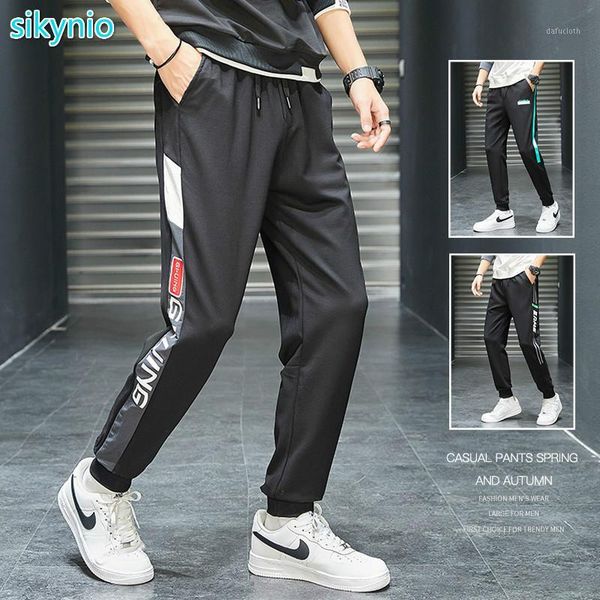 

men's casual pants cargo pants 2020 autumn new bib overall men's harem capri-pants loose straight sports1, Black
