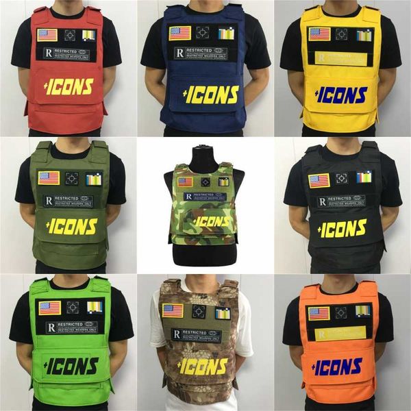 

usmc airsoft tactical vest molle combat assault plate carrier tactical vest 7 colors cs outdoor clothing hunting vest#925, Black;green