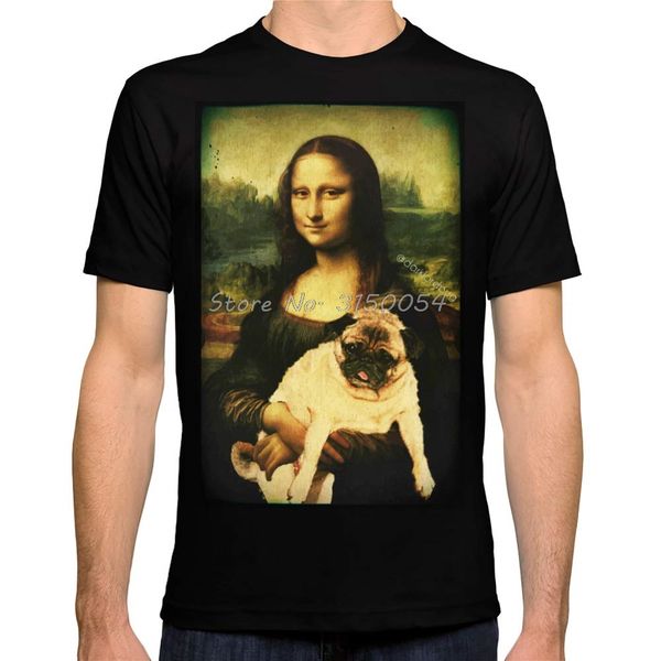 

new mona lisa pug stranger things design new letter print funny tshirt tees harajuku sport hooded sweatshirt hoodie men t shirt