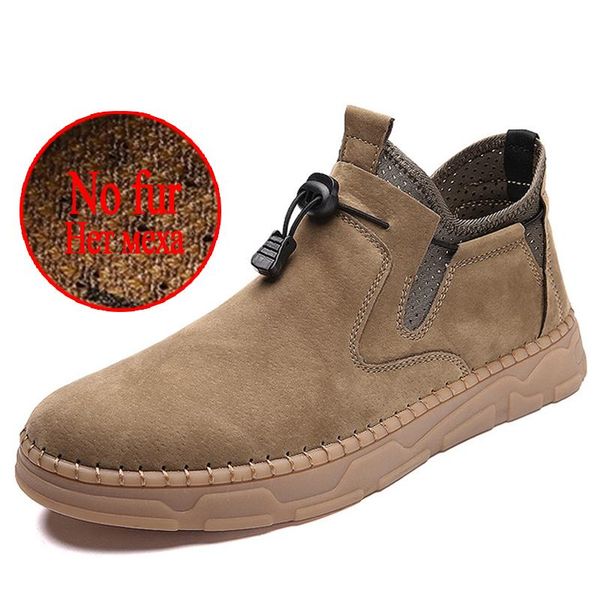 

designer 2020 men's boots men's snow boots british shoes footwear outdoor men sneakers zapatillas hombre size 38-48, Black