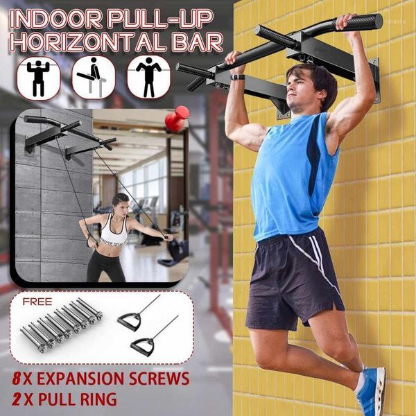 

horizontal bars door wall resistance ban steel home gym workout chin push pull up training bar sport fitness equipment1