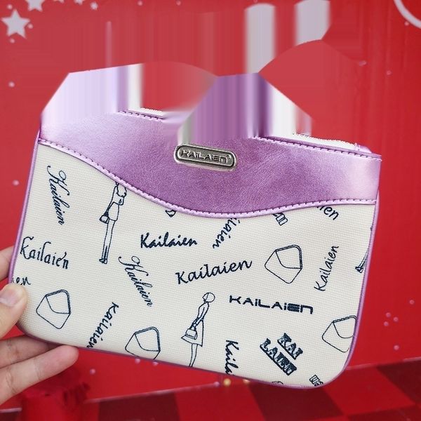 

v1y6u ins японского и корейского мешок стиле холста помада холст духи популярной молния студент помада спрей дух печати хранения сумки tru