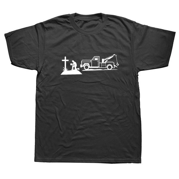 

tow truck driver i'm a truck driver what's your superpower casual men short sleeve dad hoodie designers t shirts sweatshirt
