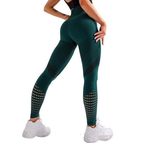 

svokor women leggings high waist fitness leggings solid hollow breathable sports pants drop shipping good quality, Black