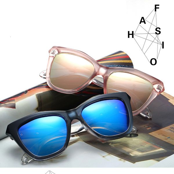 

2021 new plastic fashion oval grade lady designer vintage glasses sunglasses for women leisure sun glass wd0804 ncd0, White;black