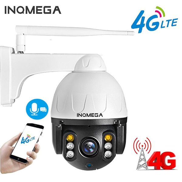 

cameras inqmega 4g wifi camera 1080p ptz dome 2mp wireless gsm sim card ip security outdoor cctv p2p ir night vision 30m