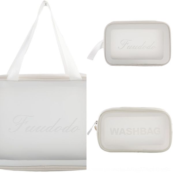 

cre2c internet celebrity cosmetic waterproof cosmetic ins style wash popular portable women's travel large capacity super storage trans