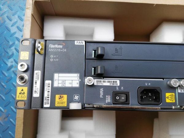 

fiber optic equipment brand fiberhome an5516-04 olt with main control board hsua/ hsub/hsuc and power pwra