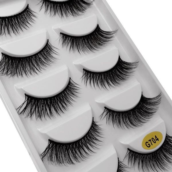 

3d eyelashes false eyelashes mink lashes natural lash handmade reusable dramatic faux eye lashes for makeup cilios 3d maquiagem yxlxqk