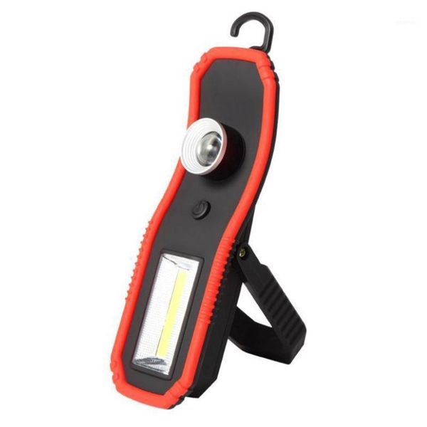 

portable xpe cob magnetic rechargeable working lamp with magnet1