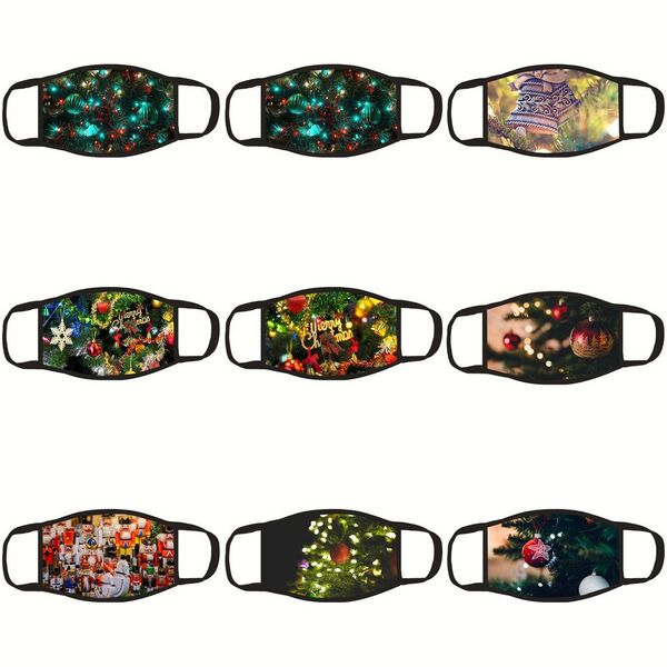 

santa ice 2020 mask ij6b rjyz dust-proof mask elk claus face fashion christmas silk cotton breathable printing nnkek