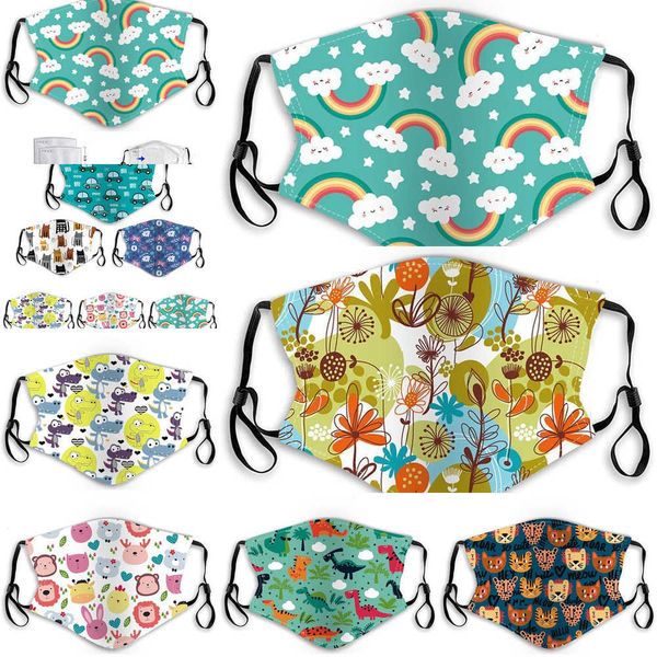 

factorye23qmask designer masks face children's kids face cartoon butterfly dinosaur masks pm2.5 dust-p z4p7