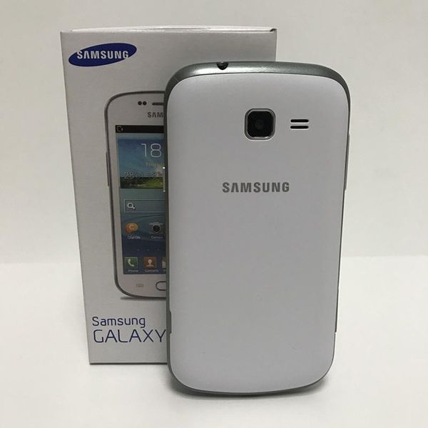 Orijinal Yenilenmiş Samsung Galaxy Trend Duos II S7572 3G WCDMA Cep Telefonları 4G ROM 4.0 inç Unlocked Cep Telefonu