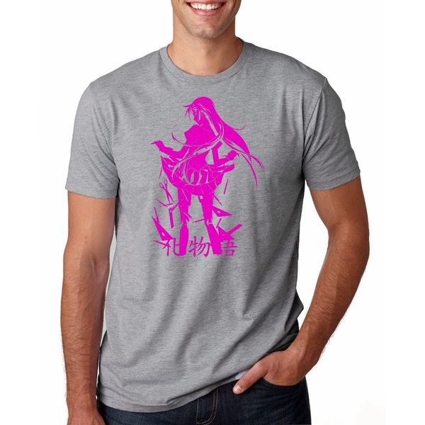 

2020 новое прибытие лето мода стиль senjougahara bakemonogatari повседневный балахон дизайнеров мужские футболки толстовка