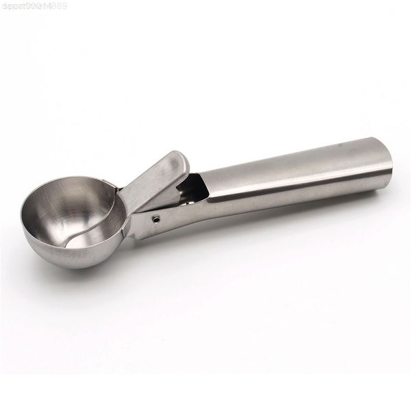 

stainless steel scoop ball maker frozen yogurt cookie dough meat balls ice cream tools watermelon spoon jk2005