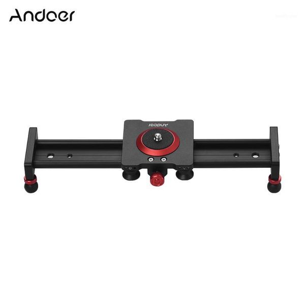 

lighting & studio accessories 30cm 40cm 50cm camera track slider aluminum alloy damping video stabilizer rail for dslr camcorder1