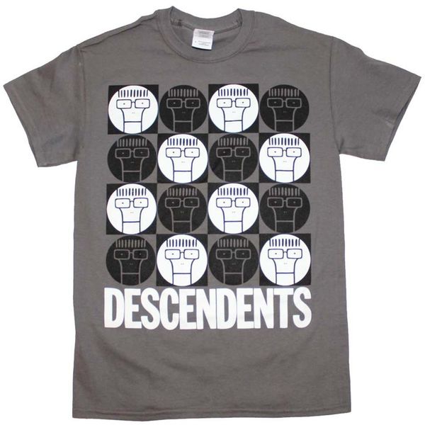 

sport shirt men men's descendents milo circle pattern fashion summer t-shirt