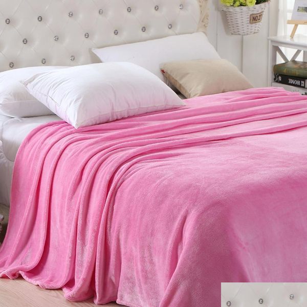 

flannel coral fleece blanket super soft warm light thin flannel blankets portable car travel sofa cover blank jllsnq dayupshop