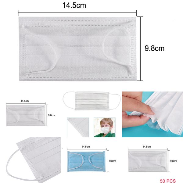 

with child fast shipping blue earloops for mask face masks for girls boys dust proof child mask gqe1