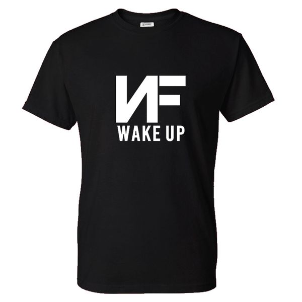 

nf wake up fashion casual streetwear short sleeve tshirt spring summer trendy hip hop tees sport hooded sweatshirt hoodie men t shirt