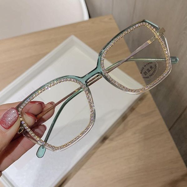 

sunglasses custom prescription women vintage clear lens glasses blue light eyeglasses men optical a+ diamond, White;black