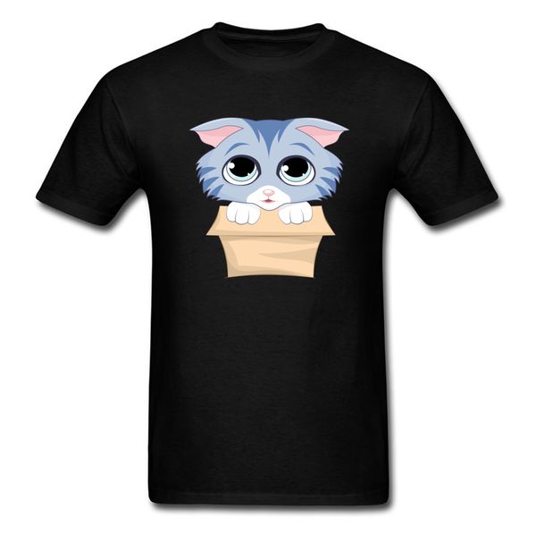 

take me home t shirt cute kitty in a box t shirt men tshirts cartoon printed fabric grey tees fitness sport hooded sweatshirt hoodie