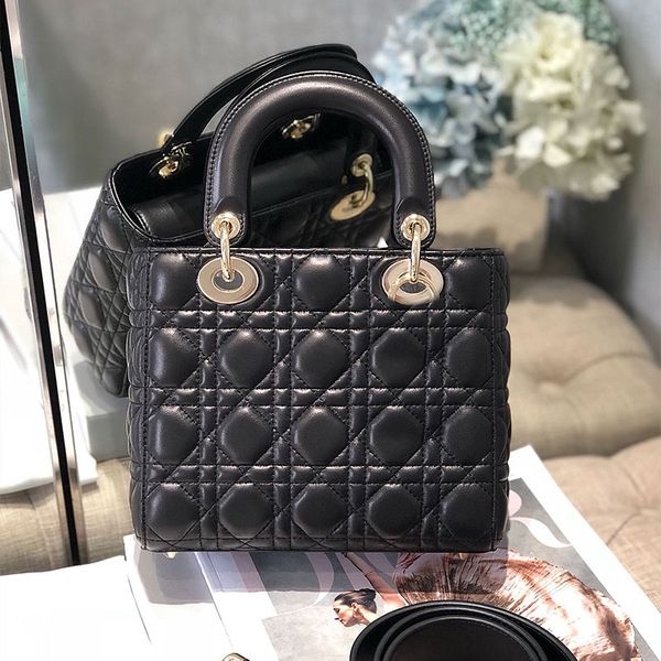 

2020 designer women shoulder padlock bag canvas genuine leather stripes distressed fashion handbag