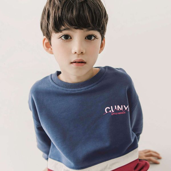 

sweater new chunyi men's wear children's autumn long sve pullover sweatshirt fashion by203364, Black