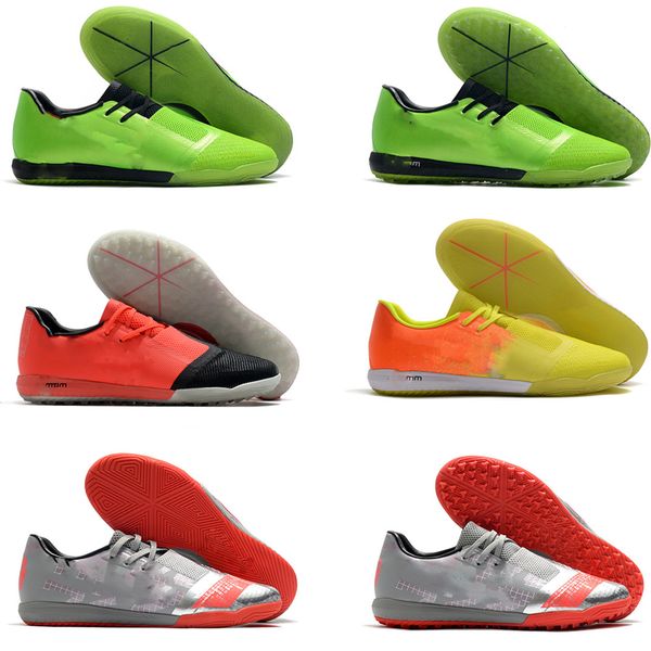 

mens soccer shoes zoom phantom vnm pro ic tf soccer cleats indoor football boots botas de futbol low ankle