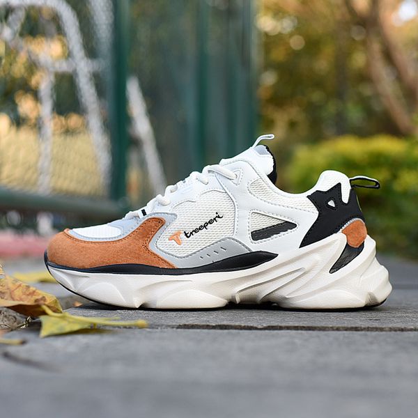 

2021 treeperi fashion chunky running shoes black us 7 eur 40 for men