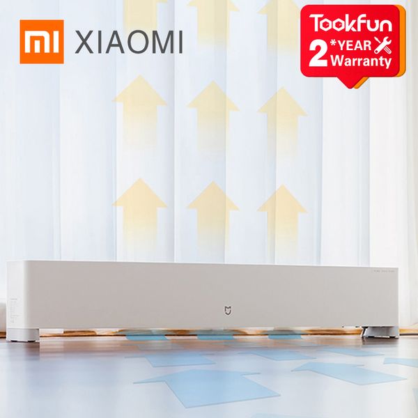 

xiaomi mijia baseboard electric heater 2200w ipx4 waterproof temperature mihome app control whole house thermal cycle air heater