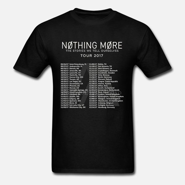 

nothing more tour with tour date black color design hoodie designers t shirts sweatshirt