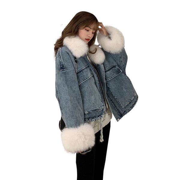 

news 2020" "real fox neck, thick winter velvet coat, white duck 90%, short feather pascal, clothing